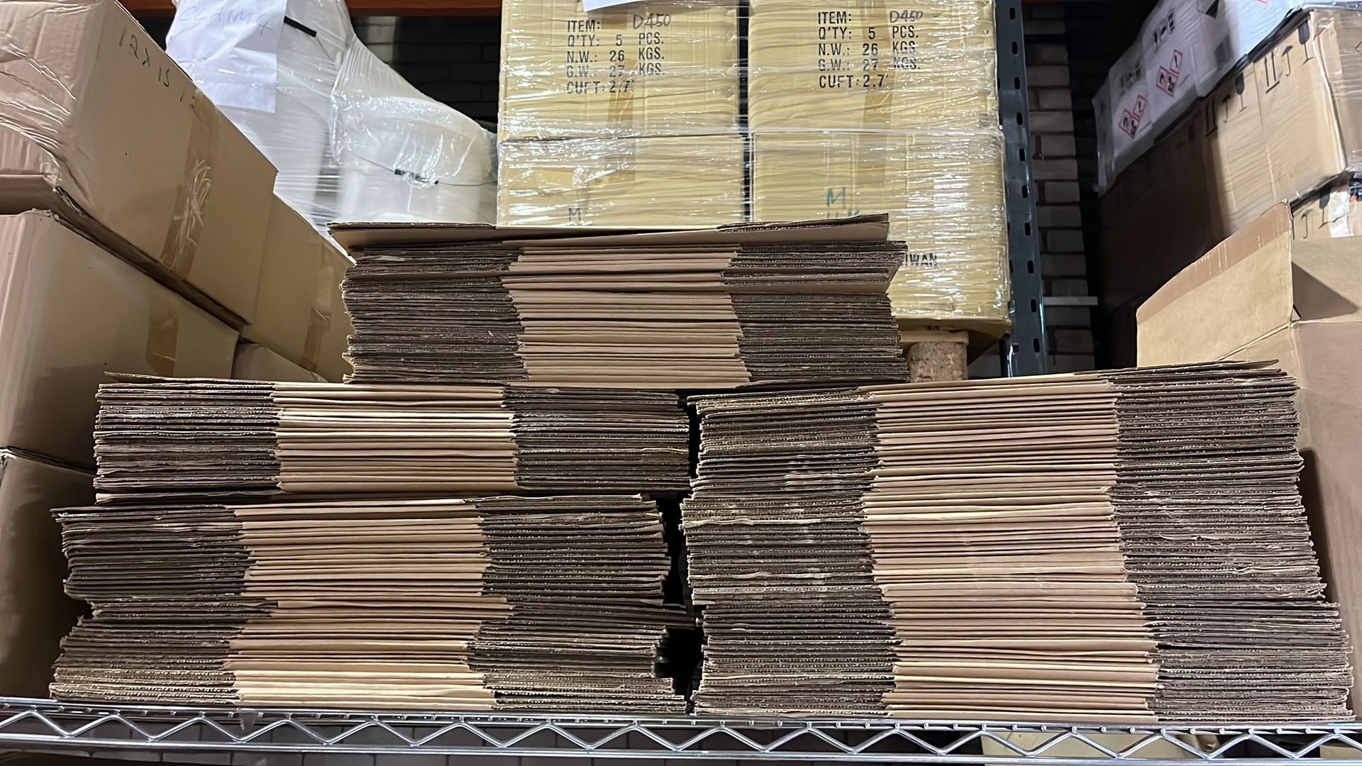 80 x Single Wall Cardboard Boxes - Image 3 of 3