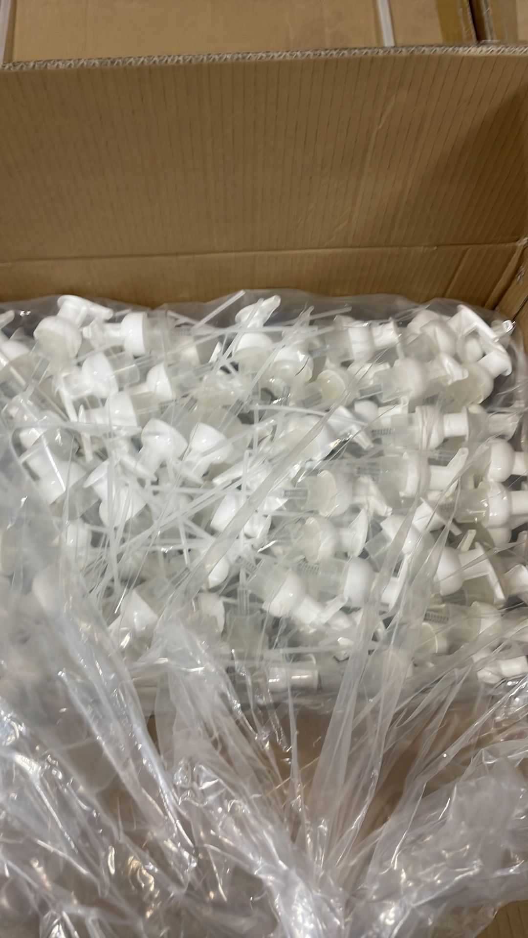 8 x Boxes Foam Push Lids | Dip Length 183mm | White | 300per Box - Image 3 of 5