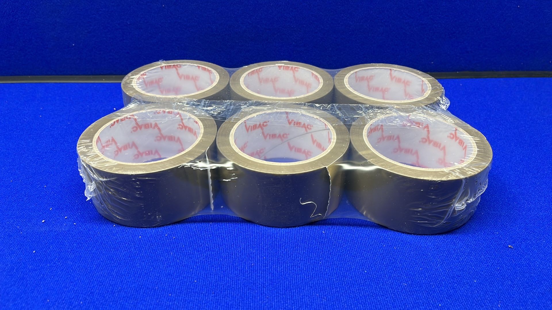 36 x Rolls Of Vibac PP401 Brown Packaging Tape