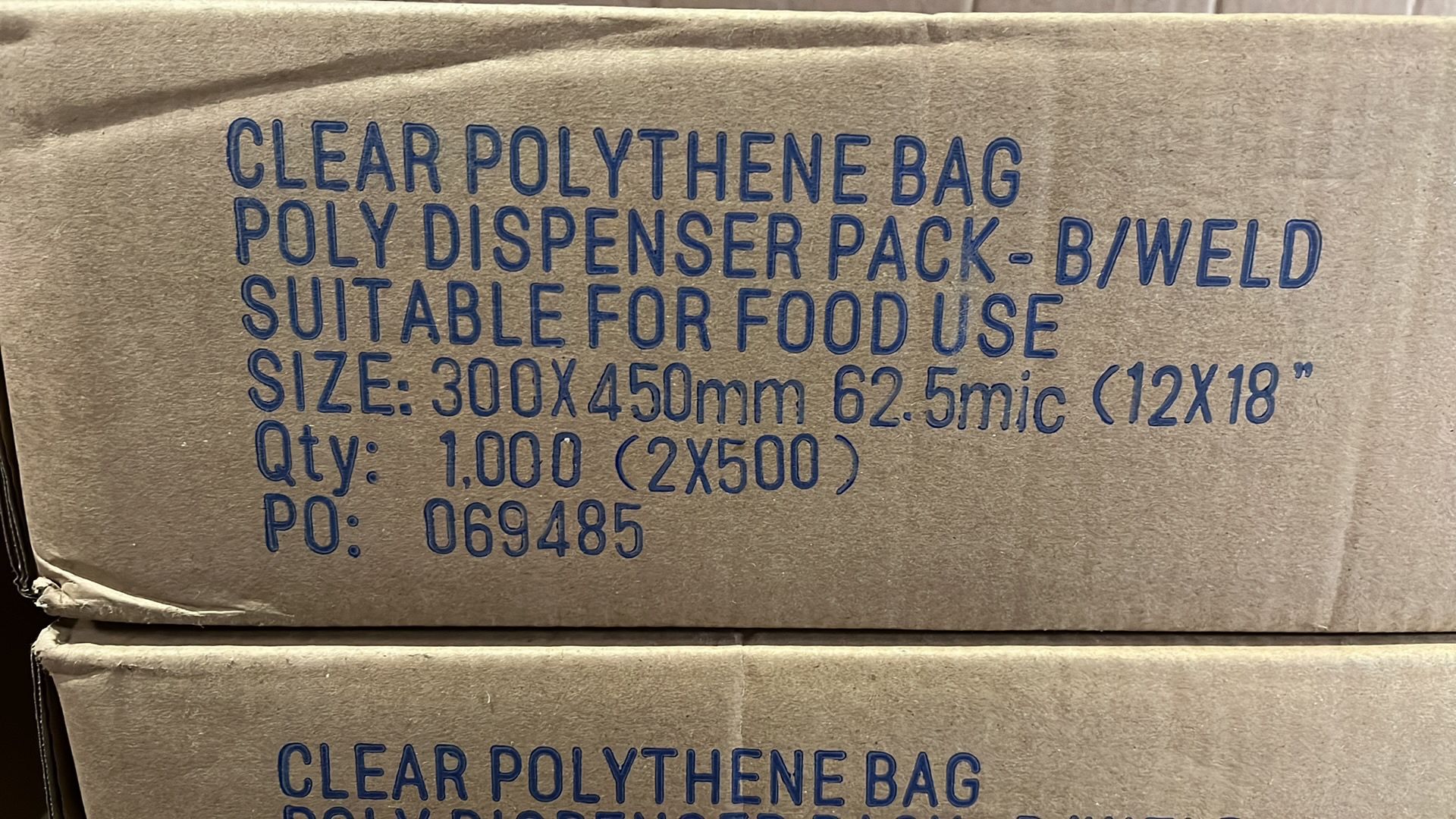 5000 x Unbranded Clear Polythene Bags - Image 2 of 2