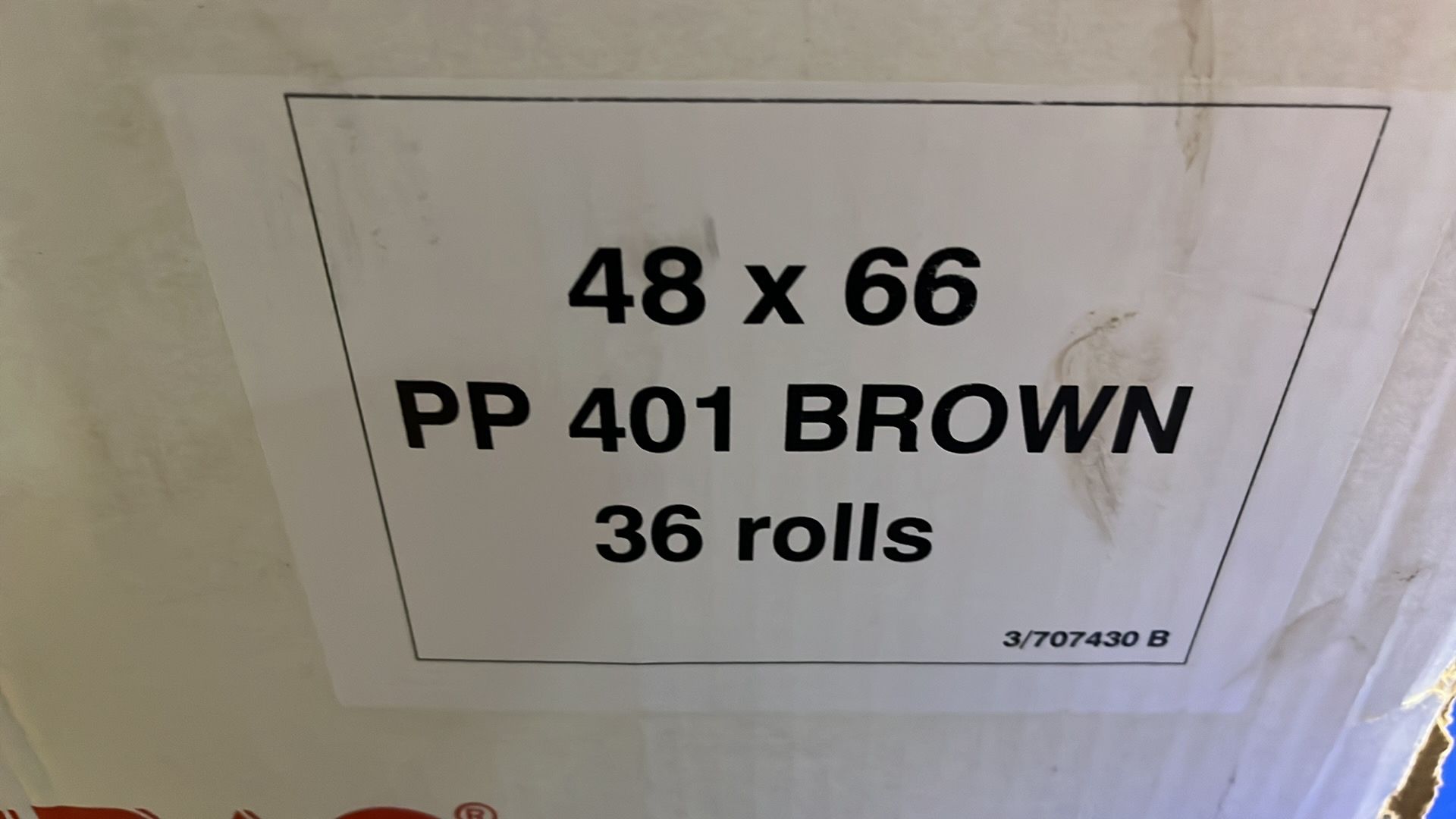 36 x Rolls Of Vibac PP401 Brown Packaging Tape - Image 3 of 3