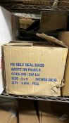 4000 x Unbranded PE Self Seal Bags