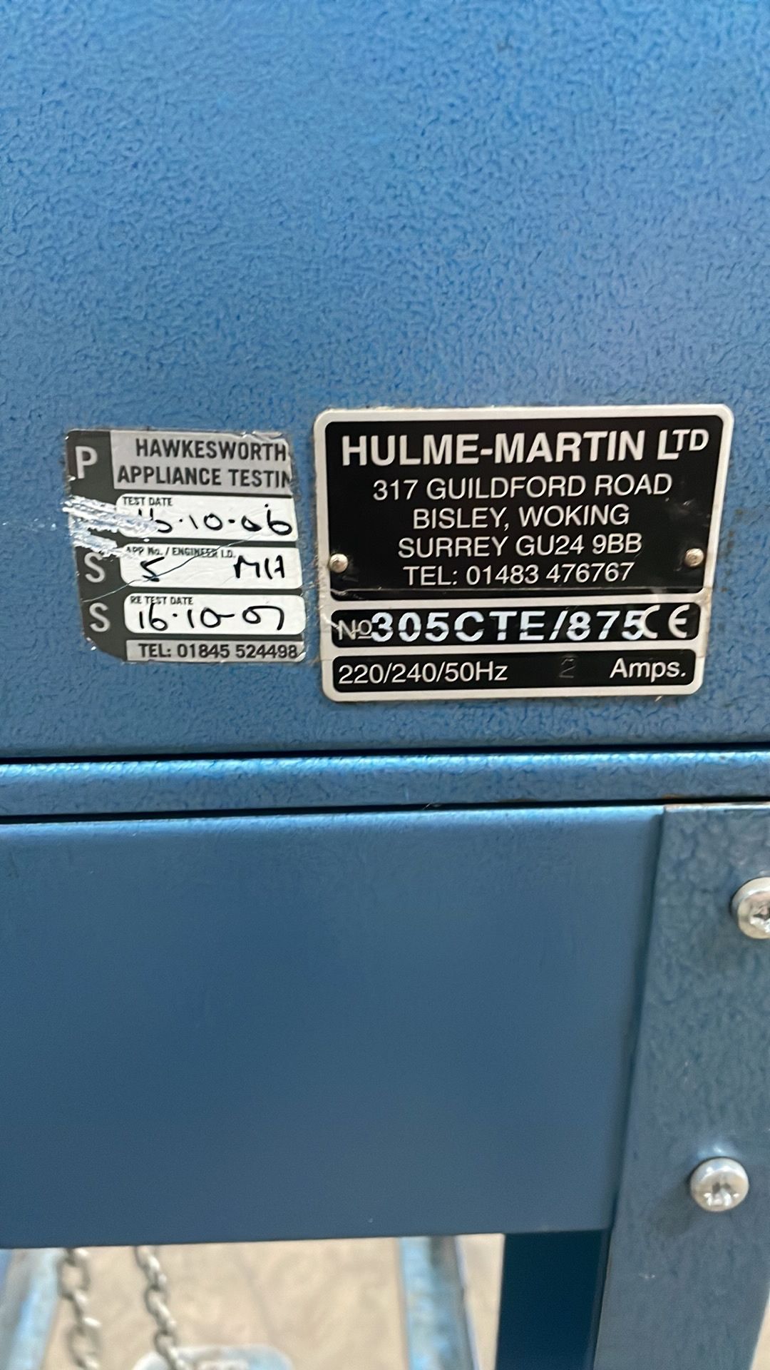 HM 305 CTD Twin Element Laminate Crimp Sealer - Image 5 of 5