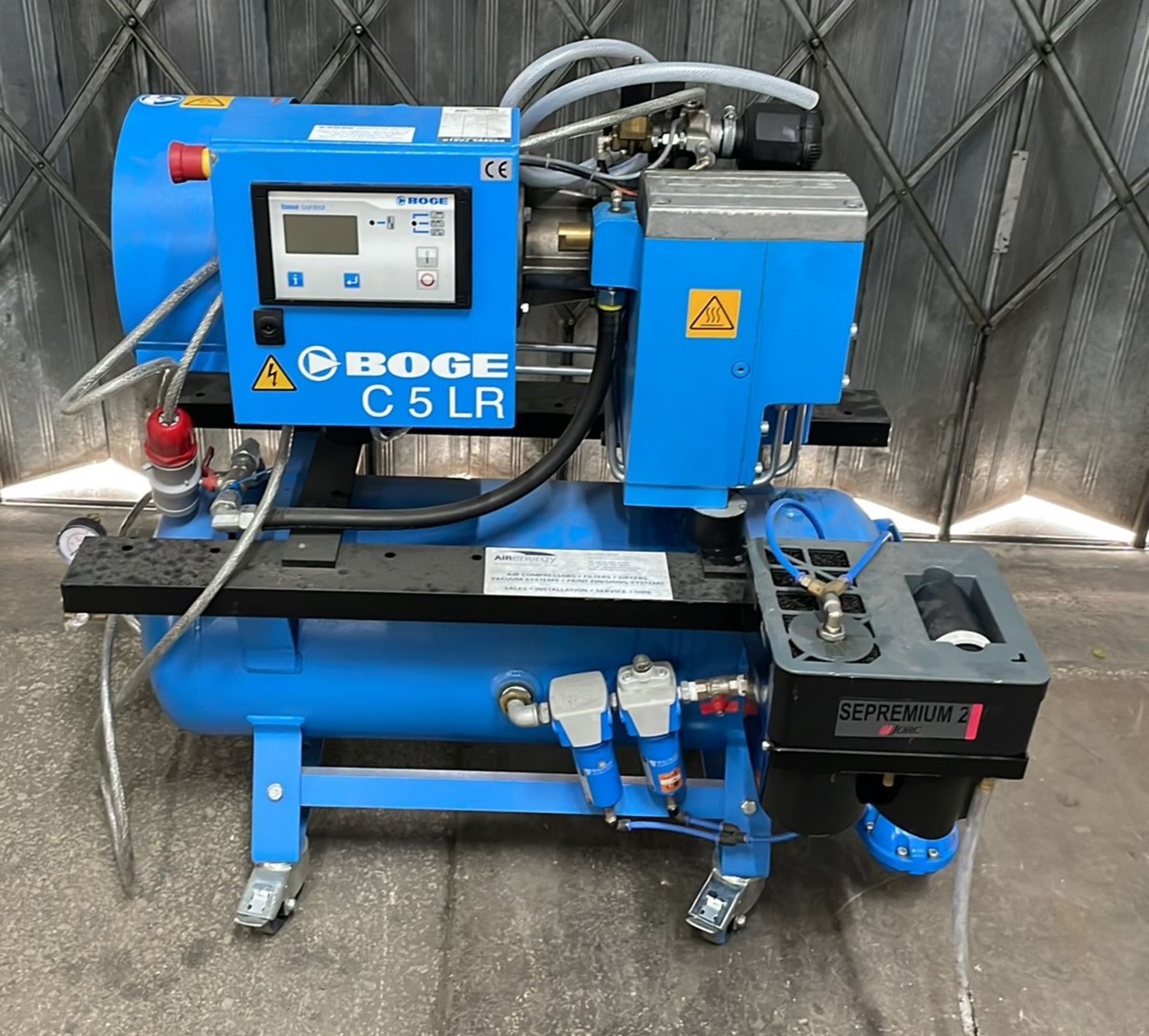 BOGE Air Compressor | Model: C5LR-90 | Serial Number: 5093482