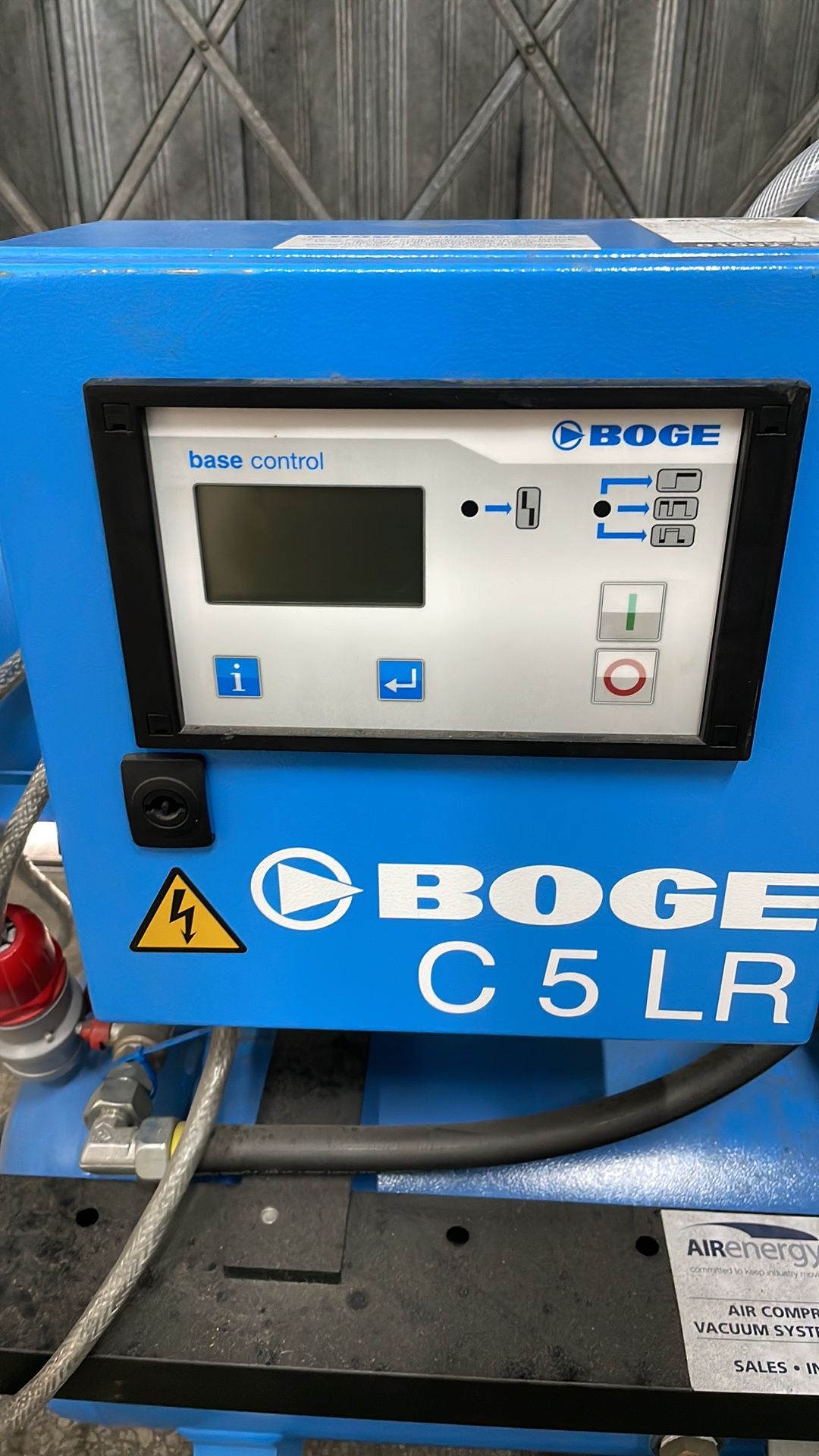 BOGE Air Compressor | Model: C5LR-90 | Serial Number: 5093482 - Image 2 of 6