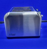 Russell Hobbs Chrome 22409 4 Slice Toaster