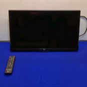 LG 24TK410V 24 Inch TV With Remote