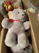 66 x Various Soft Toy Bears and Animals