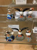 348 x Various Puffin Themed Resin Giftware