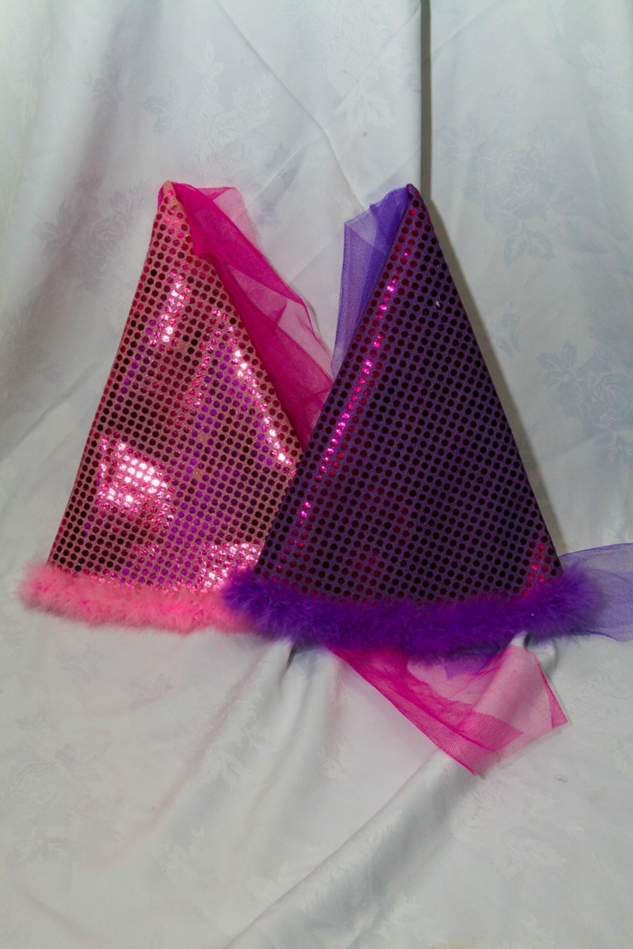 480 x Princess Sequin Hats with Veil