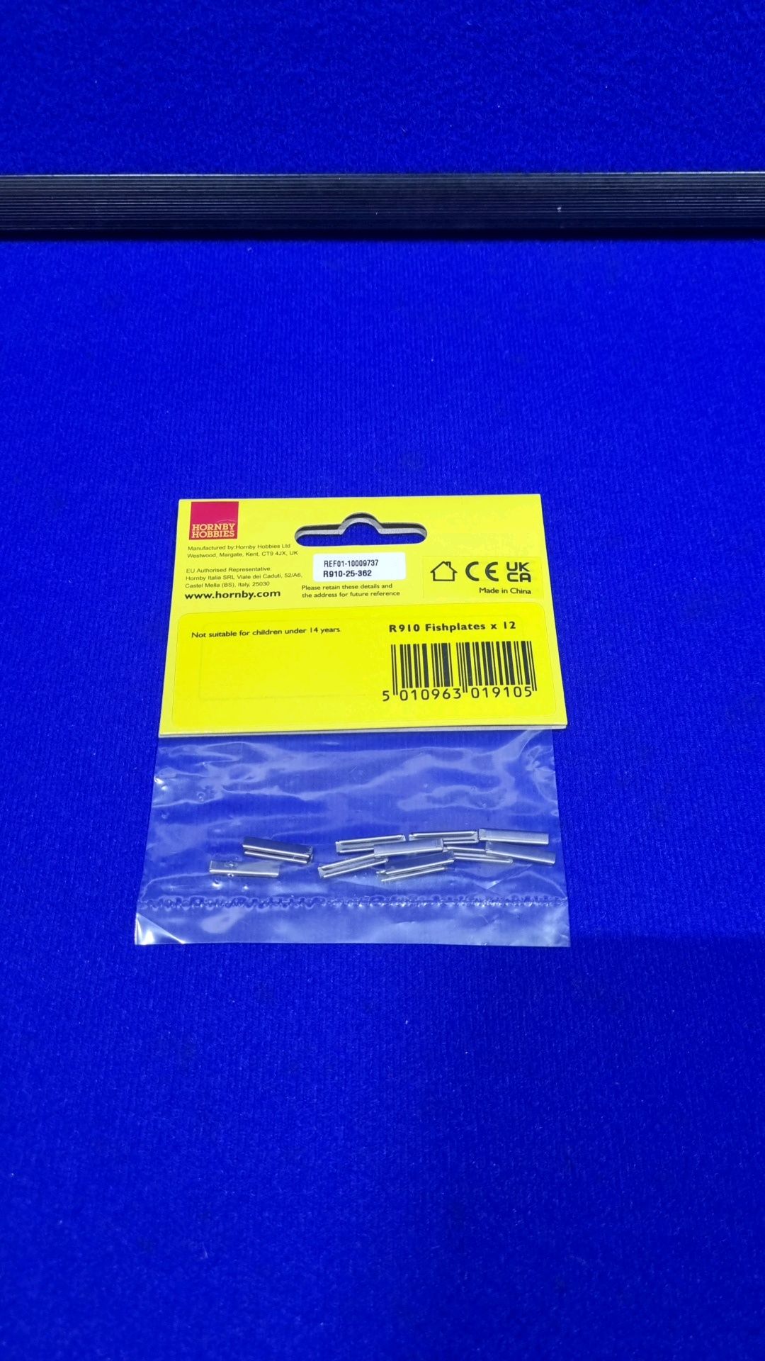 12 x Hornby OO/HO Scale Rail Joiner Packets R910 RRP £54.00 - Image 2 of 2