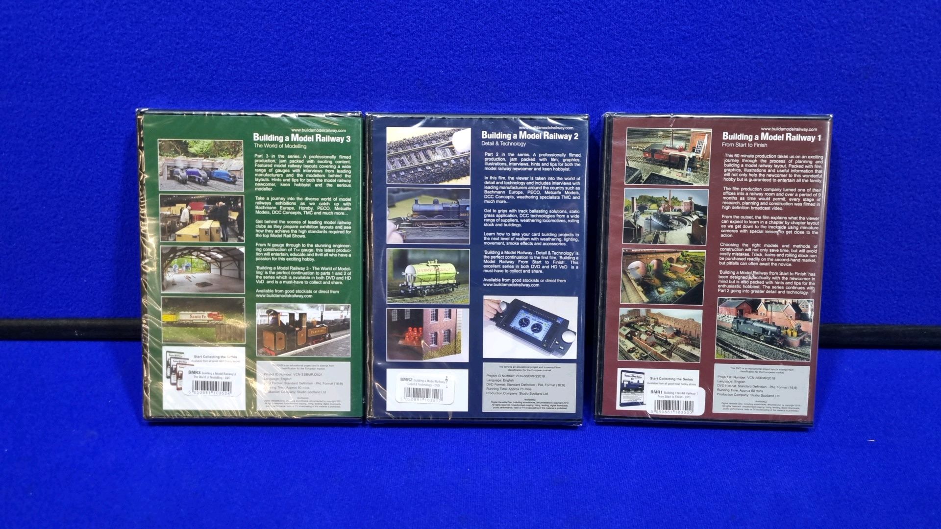 3 x Building A Model Railway Instruction DVD'S From Studio Scotland - Image 5 of 5