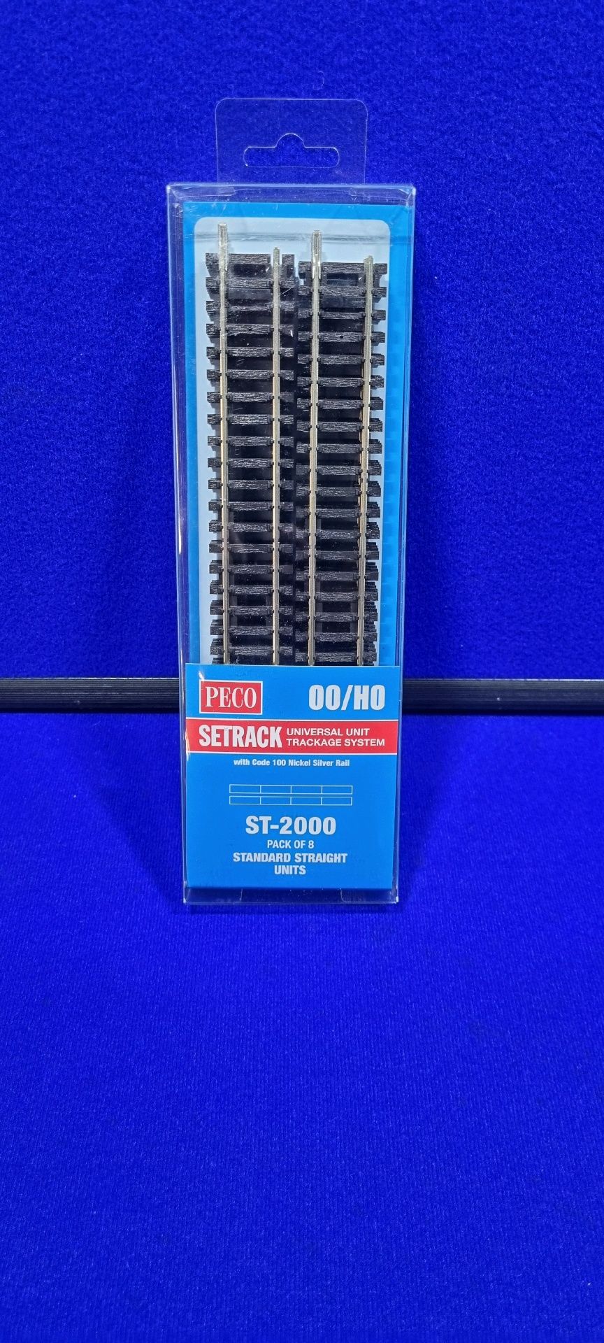 1 X Peco 00/H0 Scale Standard Straight ST-2000 RRP £14.50