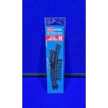 1 x Peco N Scale R/H Curved Turnout ST-44 RRP £19.96