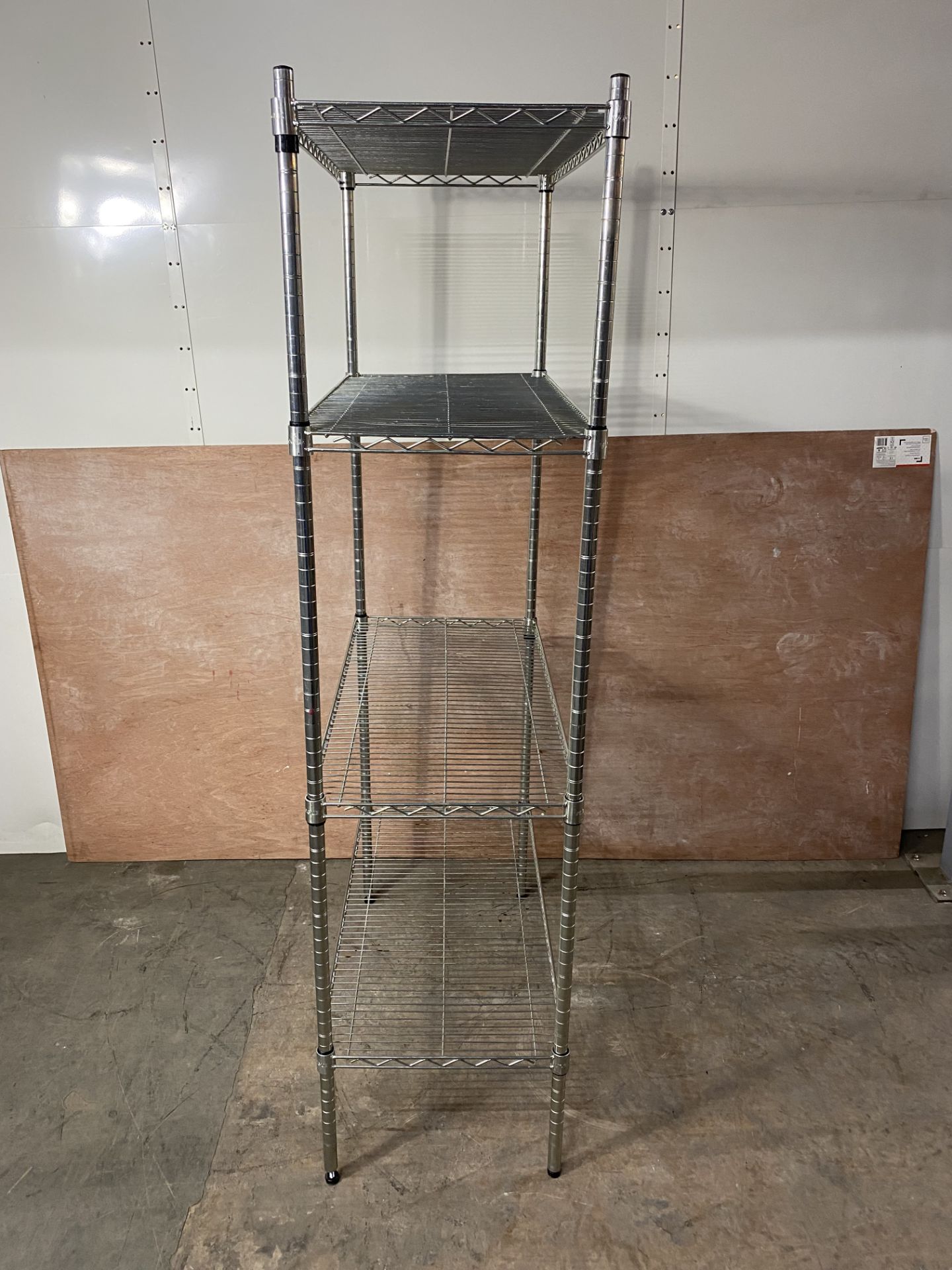 3 x Bays Chrome Shelving Unit's - Image 3 of 3