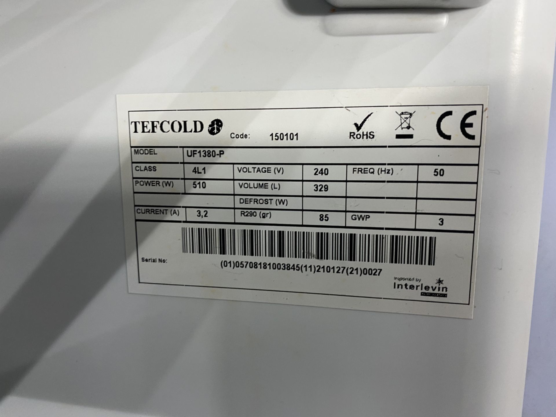 Tefcold | UF1380-P | Upright Freezer - Image 5 of 5