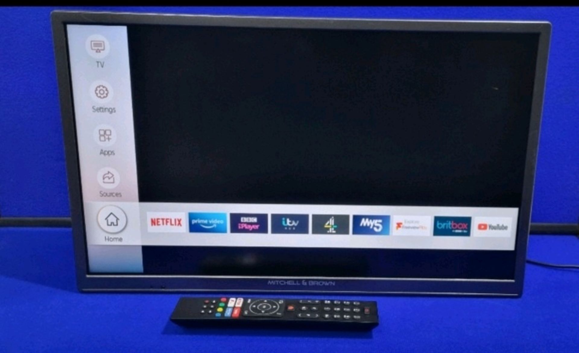 Mitchell & Brown 24 Inch TV With Remote JB241811FSM - Image 3 of 6