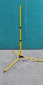 Adjustable Yellow 3 Legged Stand