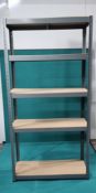 4 x 5 Shelf Racking Grey 900mm x 1800mm