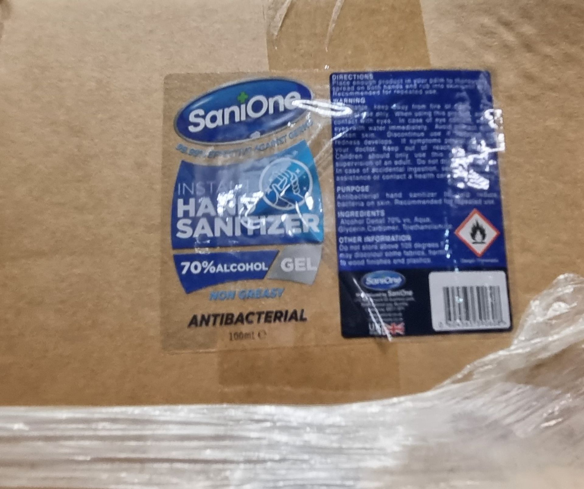 1 x Pallet of Sanione Hand Sanitizer Approx 50 Boxes See Photos - Image 2 of 5