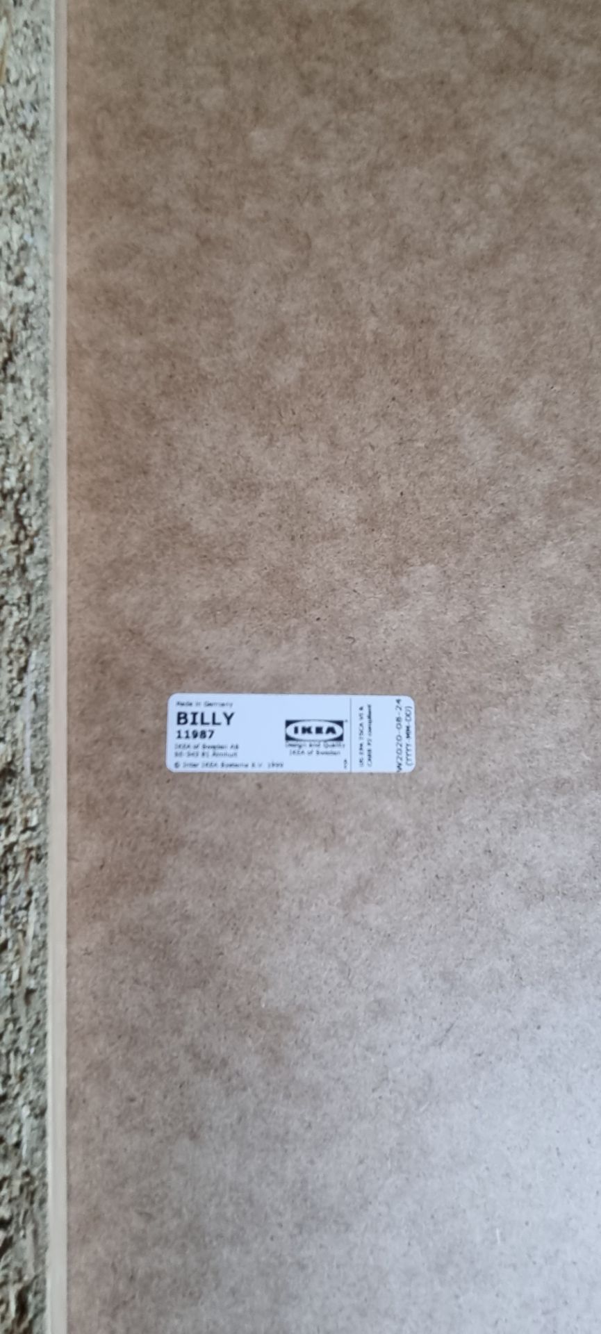 Ikea Billy Oak Effect 5 Shelf Unit H2020 W400 D280 - Image 7 of 8