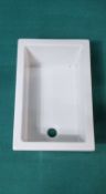 Ex-Display Rak Ceramics LABSINK3 Laboratory Sink Basin White 580MM X 380 MM