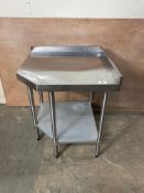 Unbranded Professional Work Table W/ Under Shelf 800mm x 800mm x 910mm