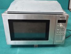 Ex-Display Neff H56WZON0GB Microwave Oven Silver