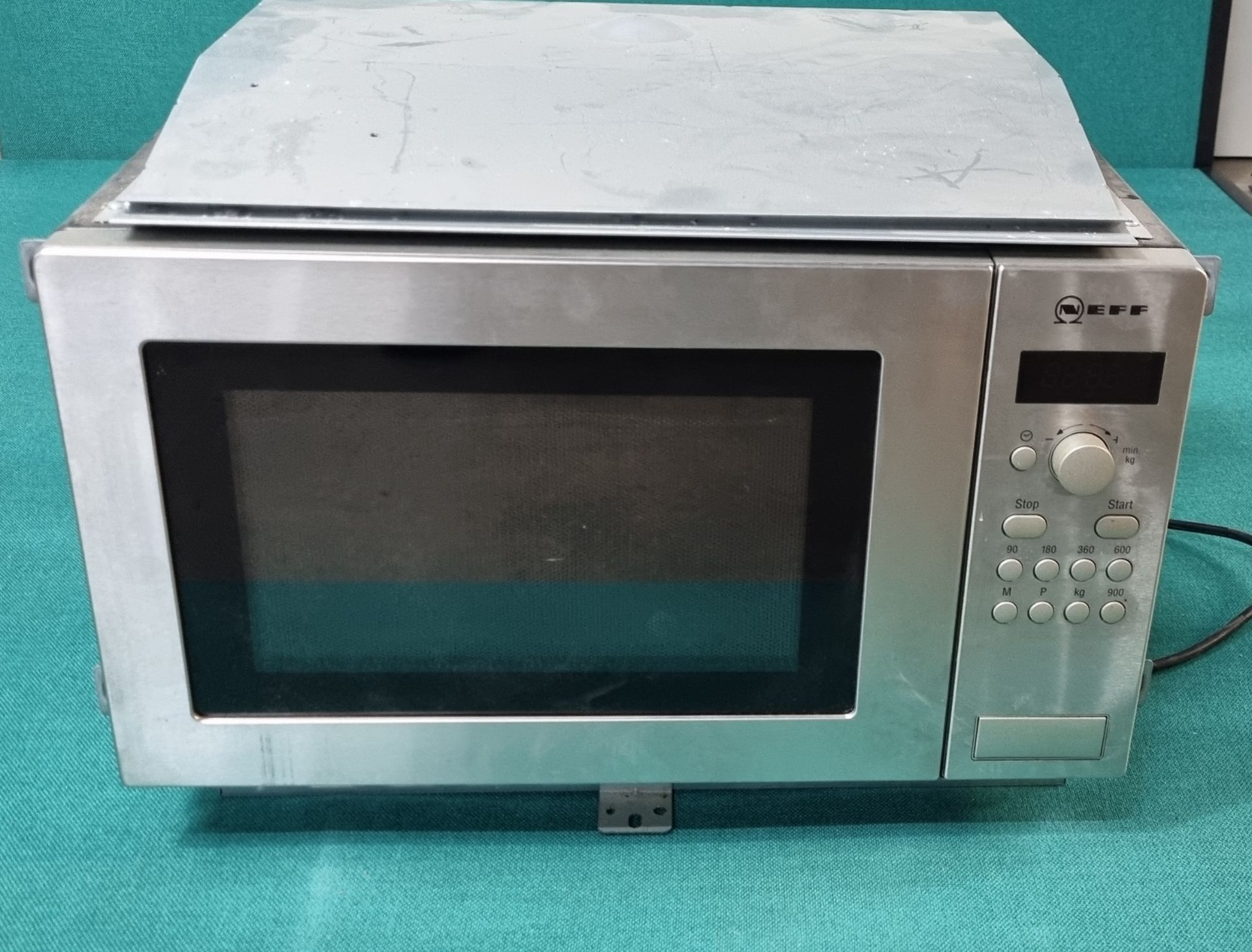 Ex-Display Neff H56WZON0GB Microwave Oven Silver