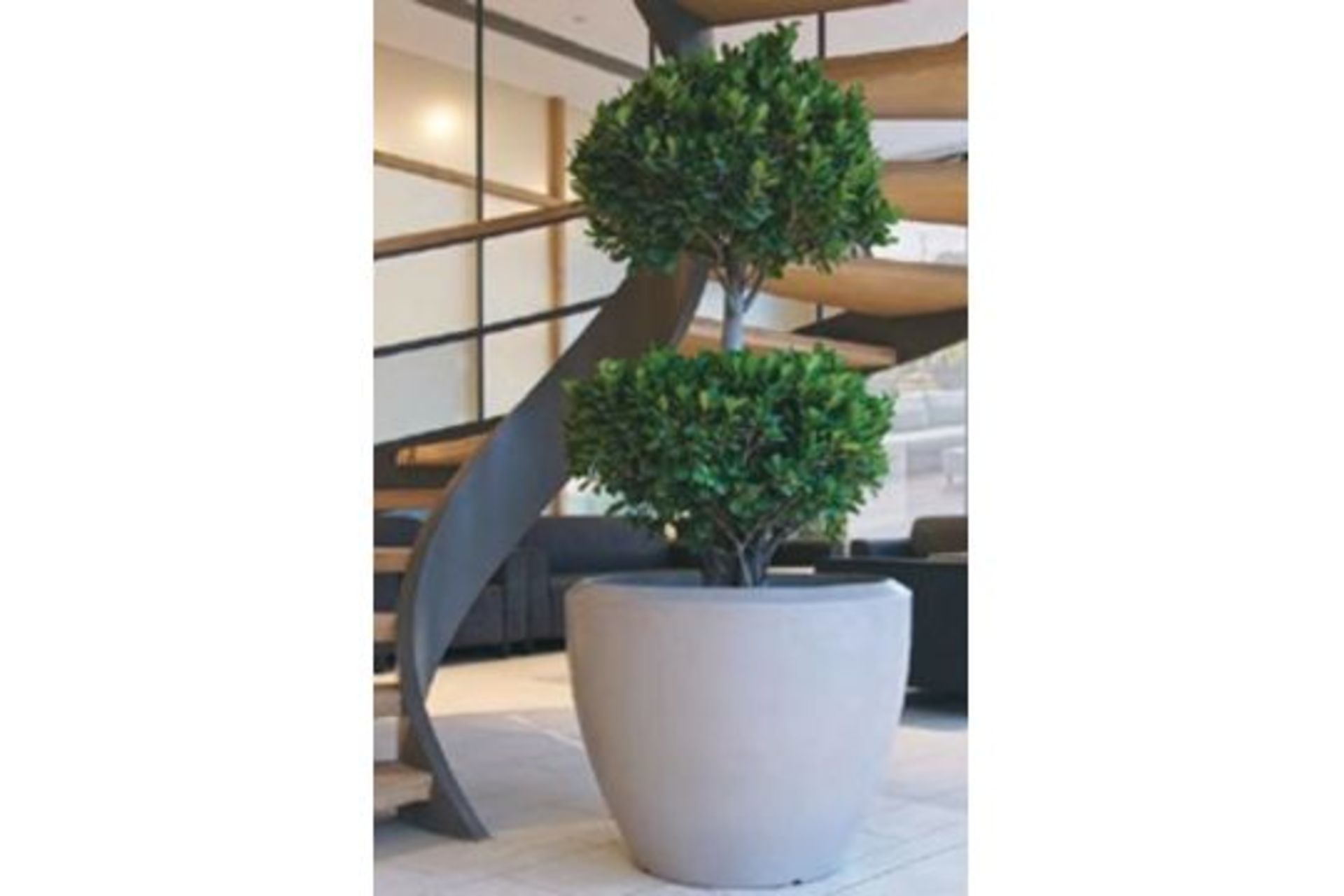 Ex-Display Piatto 11490 Dholpur Beige Stone Planter | RRP £300