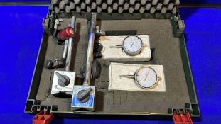 Metric Dial Indecator, Magnetic Base Measuring Set