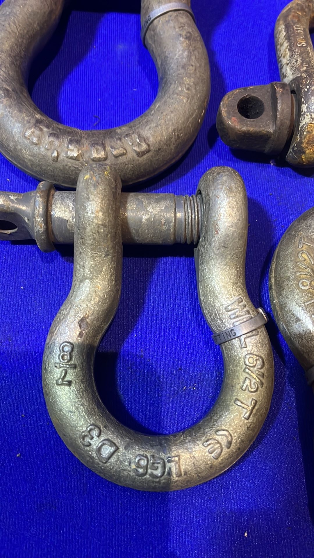 15 x Various Lifting Bow Shackles * As Pictured* - Image 8 of 11