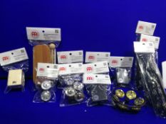 13x Various Meinl Percussion Instruments - Shakers, Jingles, Castanets & Tambourines