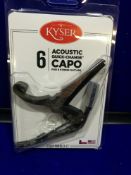 Kyser Quick Change Capo - Acoustic, Camo - KG6CA