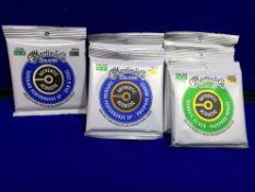 6x Sets Assorted Martin & Co Acoustic Guitar Strings - 10-47 / 11.5-47