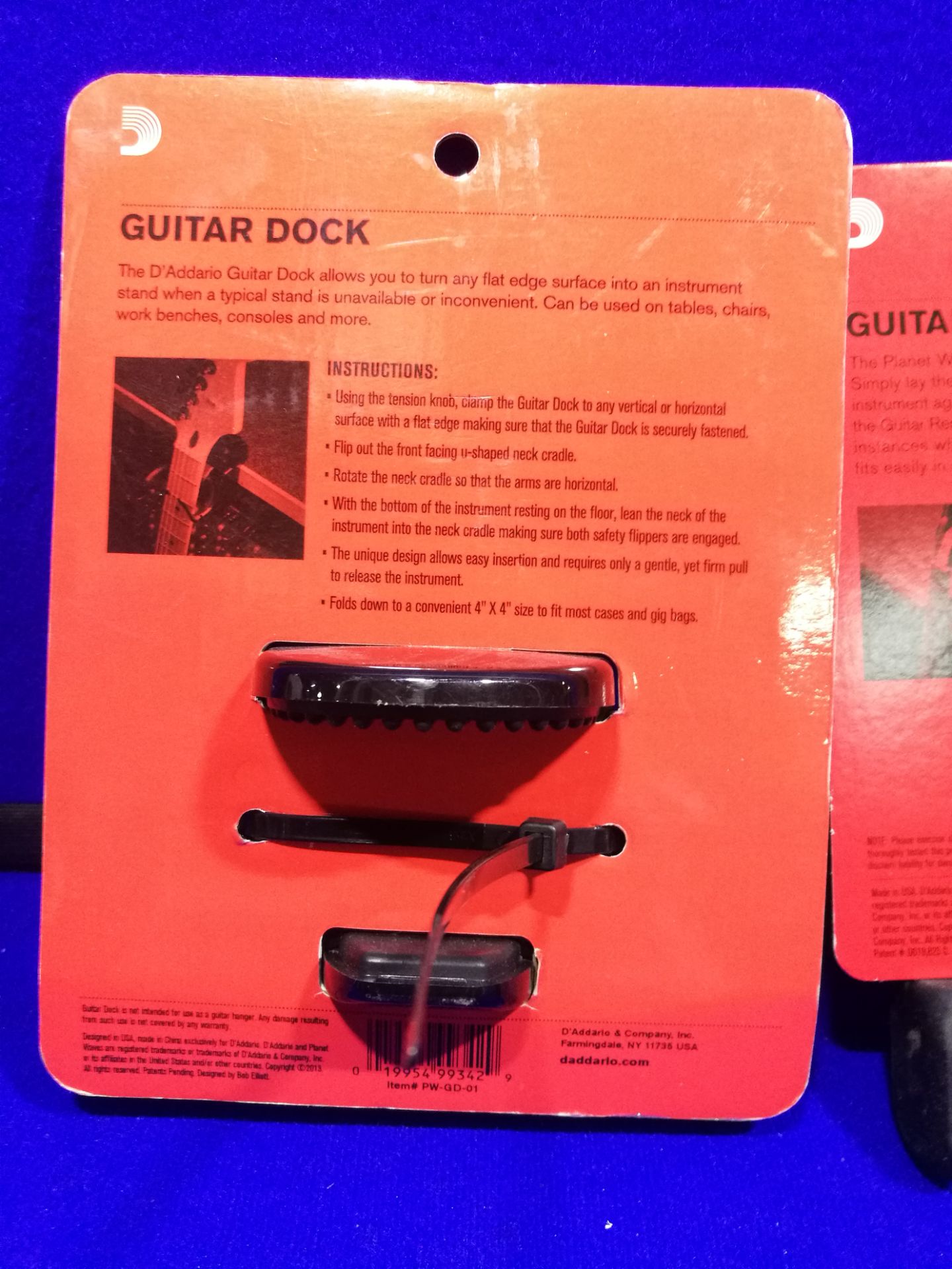 D'Addario Portable Guitar Dock & Guitar Stand - Image 2 of 3