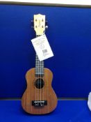 Tanglewood Tiare TWT1 Soprano Ukulele w/ Gig Bag & Clip-On Tuner