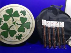 18" Irish Bodhran with Carry Bag & 5x Bodhran Tippers