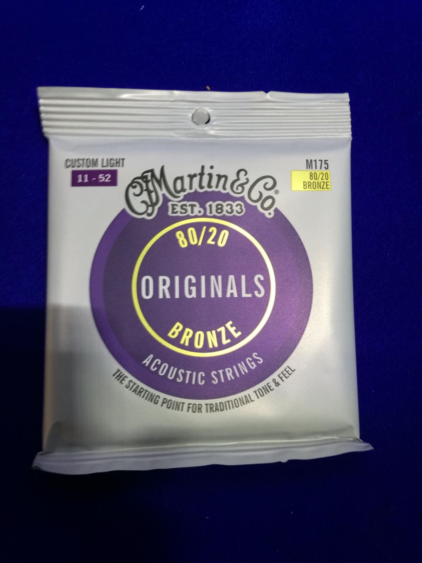 9x Sets Assorted Martin & Co Acoustic Guitar Strings - 11-52 - Image 2 of 7