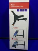 Chord Universal 8.9-10.4 Inch Tablet Mount with Stand Clamp - TABC-L