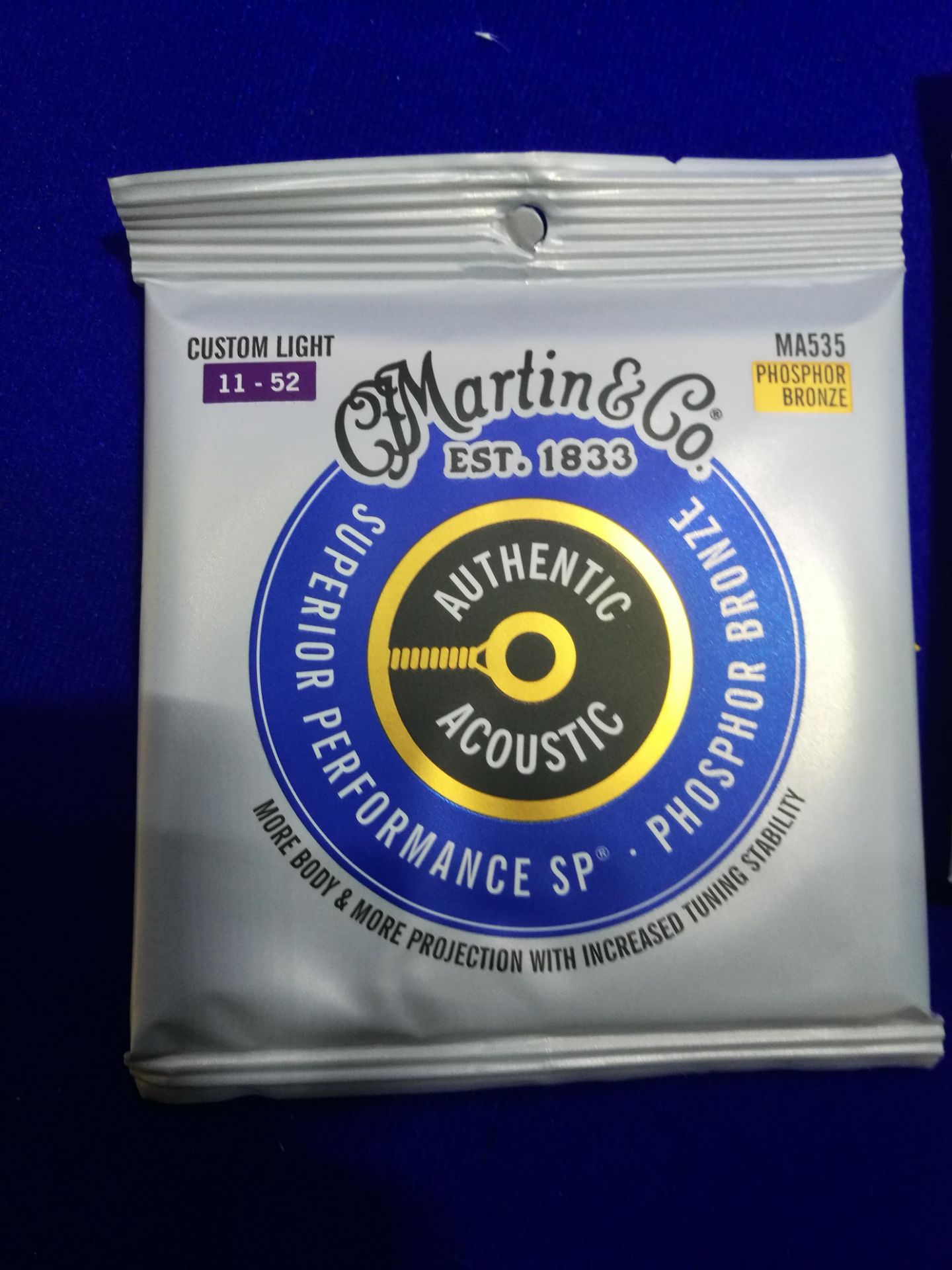 9x Sets Assorted Martin & Co Acoustic Guitar Strings - 11-52 - Image 4 of 7