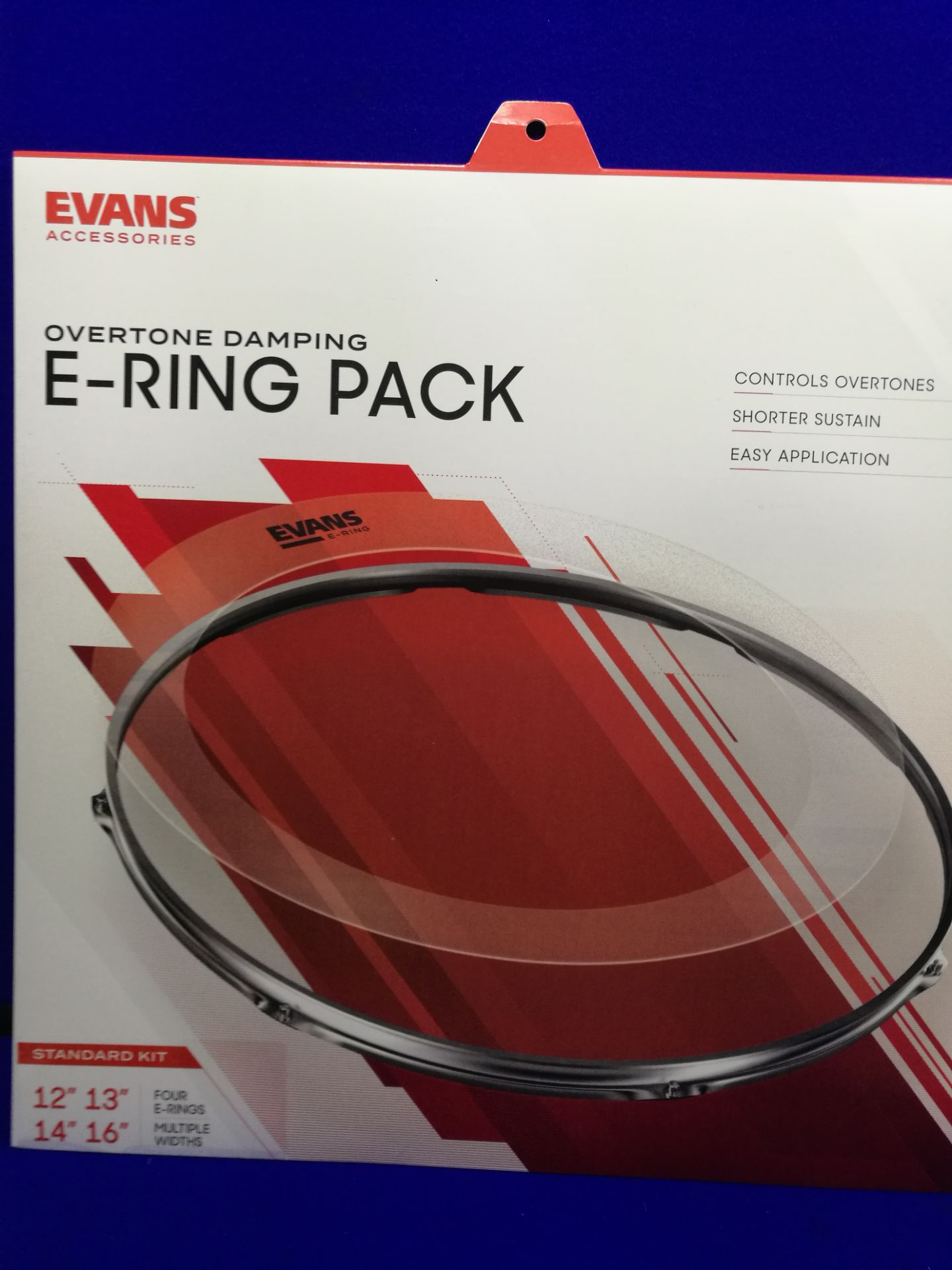 4x Assorted Evans E-Rings & Cymbal Mutes for Drum Kits - Image 2 of 11
