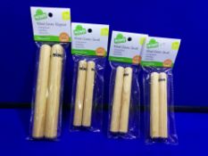 4x Nino by Meinl Percussion Wood Claves