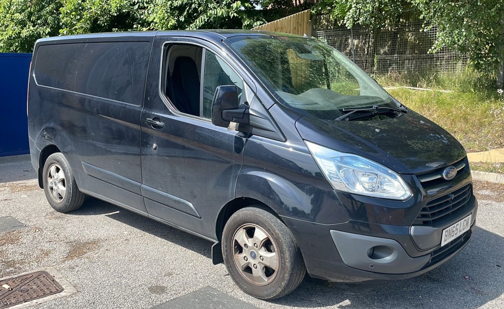 Vehicle Sale | 2 x Ford Transit Vans: Silver 64 Plate, 2.2 TDCi Low Roof D/CAB and Black 65 Plate, 2.2 TDCi Low Roof