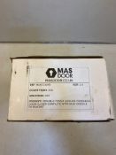 MAS Door MASDC42SS Size 2-4 Variable Power Slimline Overhead Door Closer Complete With Back Check &