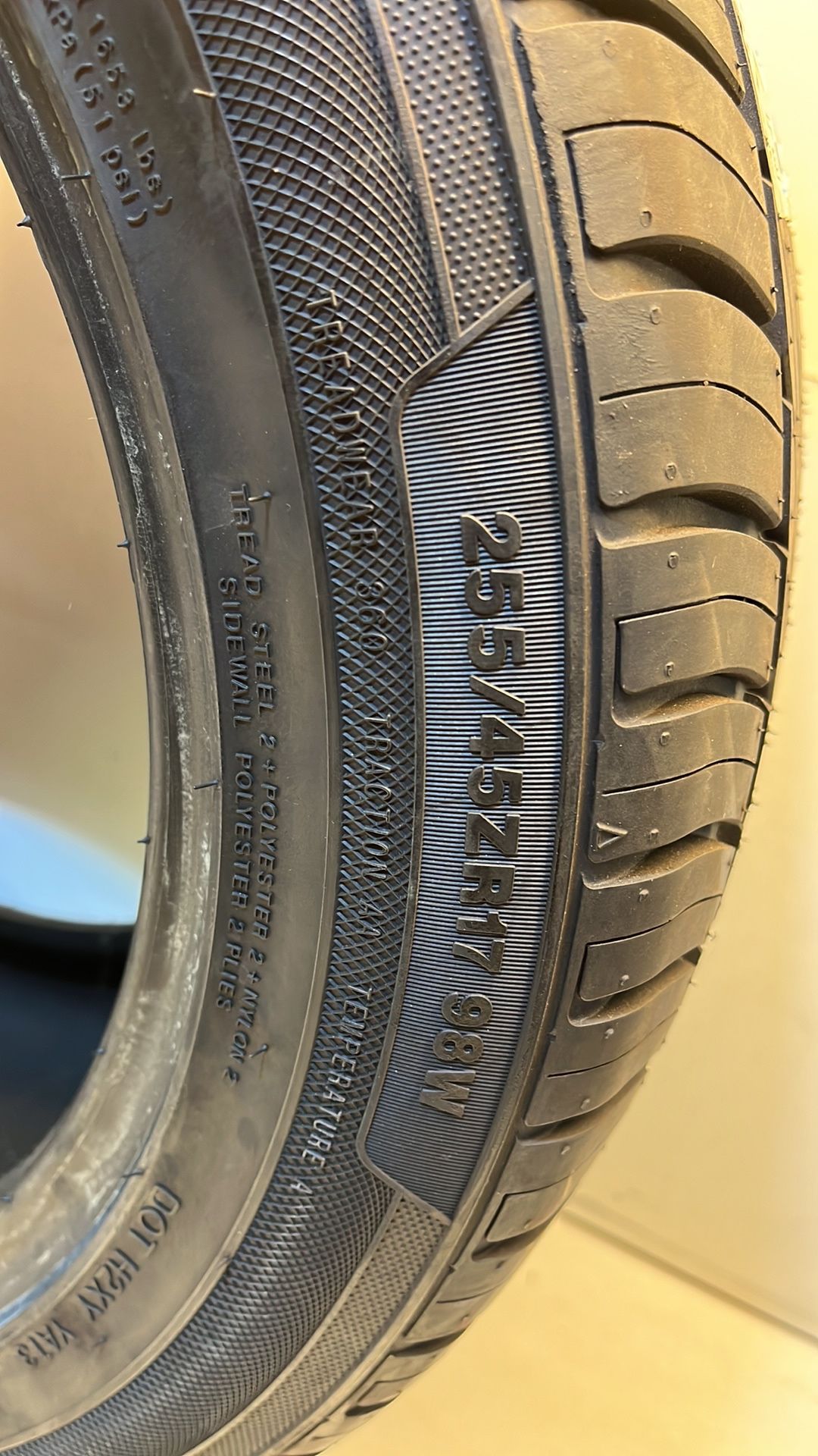 Marshall | Matrac Fc | 255/45 ZR17 Tyre - Image 3 of 5