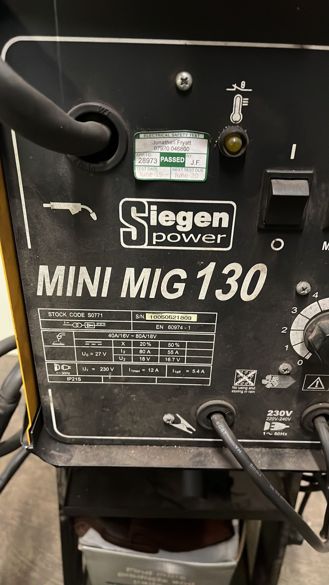Siegen Power Mini Micro 130 Welder - Image 2 of 5