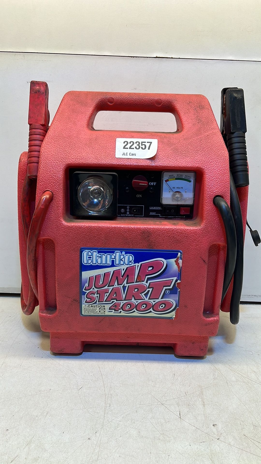 Clarke Jump Start 4000 12Volt Rechargeable Power Supply