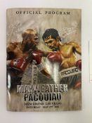 Floyd Mayweather Jr & Manny Pacquiao Official Fight Programme