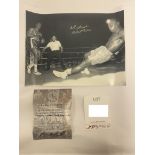 Michael Watson Signed Picture w/ COA